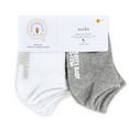 thumbnail image 2 of Burt's Bees Baby Unisex Socks, 6-Pack Solid Ankle, 2 of 2