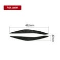 thumbnail image 2 of Carbon Fiber Headlight Eyebrow Eyelids Replacement for F10 5 Series 2010-2013, 2 of 7