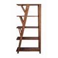 thumbnail image 2 of Coast To Coast Imports Knoll Acacia Solid Wood Brown Vinegar Finish Etagere, 2 of 6