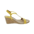 thumbnail image 2 of Style & Co. Womens Mulan Faux Suede T-Strap Wedge Sandals, 2 of 3