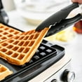thumbnail image 5 of GreenPan Elite Ceramic Nonstick 4-Square Waffle Maker | Cloud Cream, 5 of 6