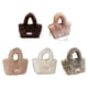 thumbnail image 3 of Bolso de lana de Cordero Qarigey Bolsos de Mujer Elegante Chroma Beige, 3 of 6