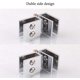 thumbnail image 2 of 4 bisagras para puerta de vidrio, bisagras de clip para muebles de cocina, vitrina, ducha, soporte de cobre de 90 grados para puerta de armario, ángulo abierto, 2 of 4