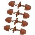 thumbnail image 1 of 4 botones de alternancia para abrigos, accesorios, botones sencillos para prendas de vestir, de cuero sintético, prácticos. Marrón, 1 of 9