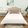 thumbnail image 6 of Dailycode Satin Pillow Case Queen Silk Pillow Cover for Hair and Skin Envelope Closure Khaki 20"x30", 6 of 9