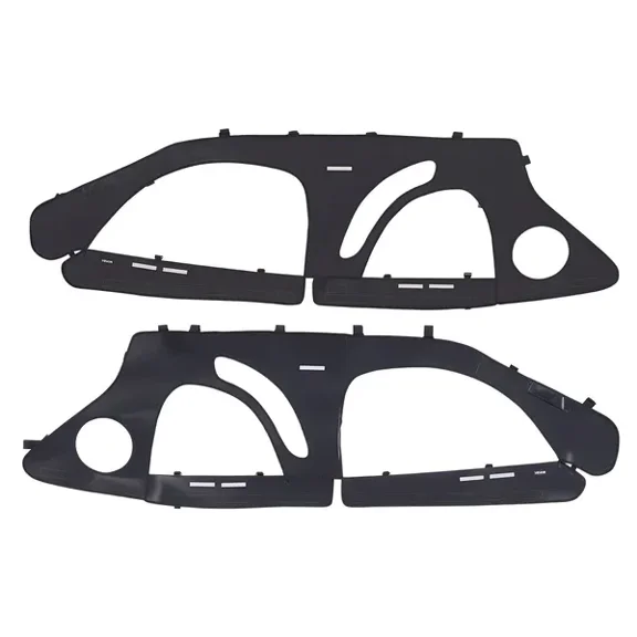 UTV Cab Enclosure Upper Doors Set Compatible with Polaris RZR PRO 2020 2024 and Turbo 2022 2024