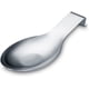 thumbnail image 1 of Soporte para cucharas de plata mate, soporte para cucharas de acero inoxidable para estufa, soporte para utensilios de cocina para cucharones, pinzas, espátula, soporte para cucharas para estufa, 1 of 5