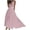 Pink, variant on ZQUUVOU Summer Floral Maxi Dress For Women 2025 Vacation Sleeve V Neck Belt Wrap Spring Beach Wedding Guest Dresses Black