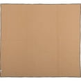 thumbnail image 5 of VHC Brands Black Check Star Queen Quilt 90Wx90L Country Rustic Primitive Design, Black and Tan, 5 of 5