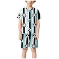 thumbnail image 6 of UAYOTSE Summer Toddler Boy Clothes Boy Clothes Size 6 Toddler Baby Boy Summer Clothes Short Sleeves T-Shirt Tops + Shorts Cute Outfits Set,Sizes 3-4 Years, 6 of 6