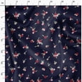 thumbnail image 3 of Soimoi Minky Blue Fabric By the Yard - 56 Inch Wide - Florals, Leaves Print Fabric - Elegant & Beautiful Patterns for Fashion and Home Decor Printed Fabric, 3 of 6
