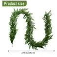 thumbnail image 3 of Generic Christmas Decorations 2.7 Meter Long Pines And Cattails Christmas Ivy Outdoor Hanging Arrangement, 3 of 7
