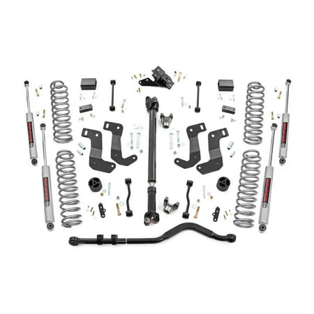 Rough Country Suspension Lift Kits (fits) Jeep Wrangler (Best Jeep Lift Kit)