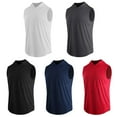 thumbnail image 5 of Men's Vest Hoodie Tank Top T-shirt Running Sweatshirts Fitness Clothing, 5 of 5