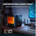 thumbnail image 6 of Jackery Explorer 2000 v2 Power Station and 200W Solar Panels, 2036Wh LiFePO4 Home Backup Battery, 2191W Solar Generator, USB-C PD 100W Fast Charging for Outdoors Camping, Travel Hunting, Blackout, 6 of 8