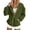Green, variant on Zip up Hoodie Women Sweatshirts Comfy Fleece Lined, Long Sleeve Pockets, Drawstring Hooded, Loose Fit, Trendy Y2K Wine S