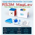 thumbnail image 2 of CuberShop Moyu RS3M 2021 MagLev 3x3 Magnetic Speed Cube, moy CuberShop CuberShop, 2 of 2
