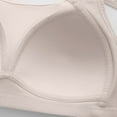 thumbnail image 4 of Zpanxa Wireless Comfort Bra for Women Seamless Backless Light Push Up U Neck Everyday T-Shirt Bra Solid Color, 4 of 4