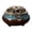 Blue, variant on Ceramic Incense Burner,Coil Cone Stick Incense Burner Holder,Insulation Use for Stick or Coil Incense,Sage Cones and Frankincense Kilougeis