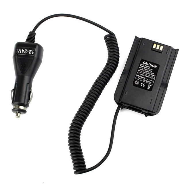 Cargador de coche Eliminador de batería para MD-380 Retevis RT3 Radio bidireccional Walkie Talkie J6328A kenally TX0132-00B