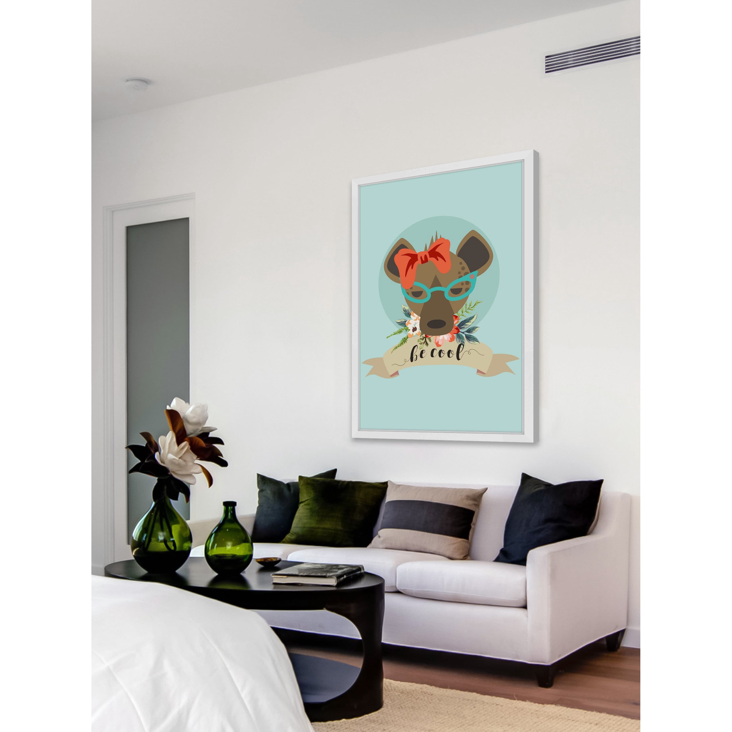 Marmont Hill "Be Cool" Framed Painting Print