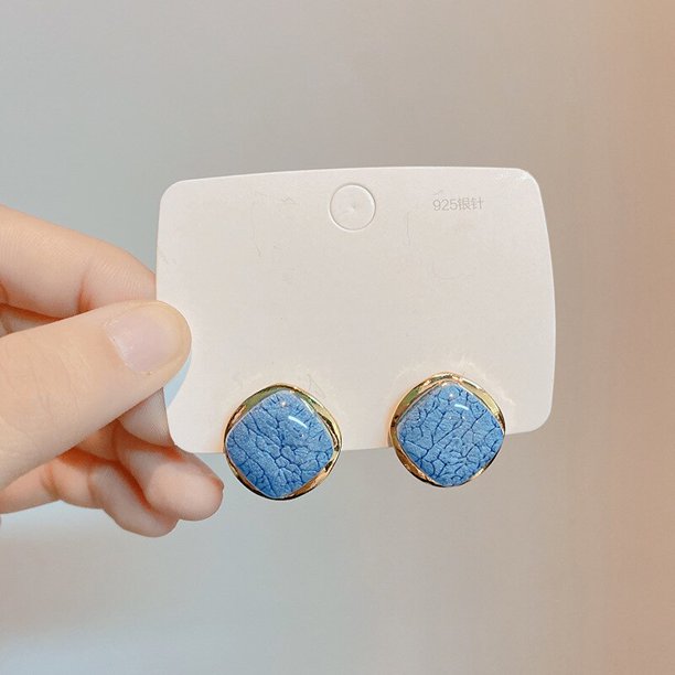 Pendientes triangulares de moda para mujer Tan Jianjun unisex