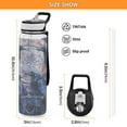 thumbnail image 3 of Qxltty Cobweb Crow Water Bottle 32 oz with Straw BPA Free Reusable Fitness Sport Bottle Perfect for Travel School Outdoors and Gym, 3 of 7