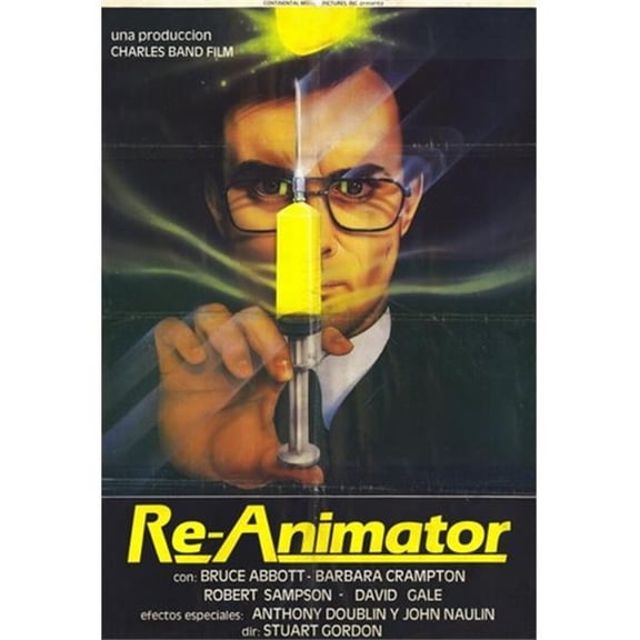 Posterazzi MOV227560 Re-Animator Movie Poster - 11 x 17 in.