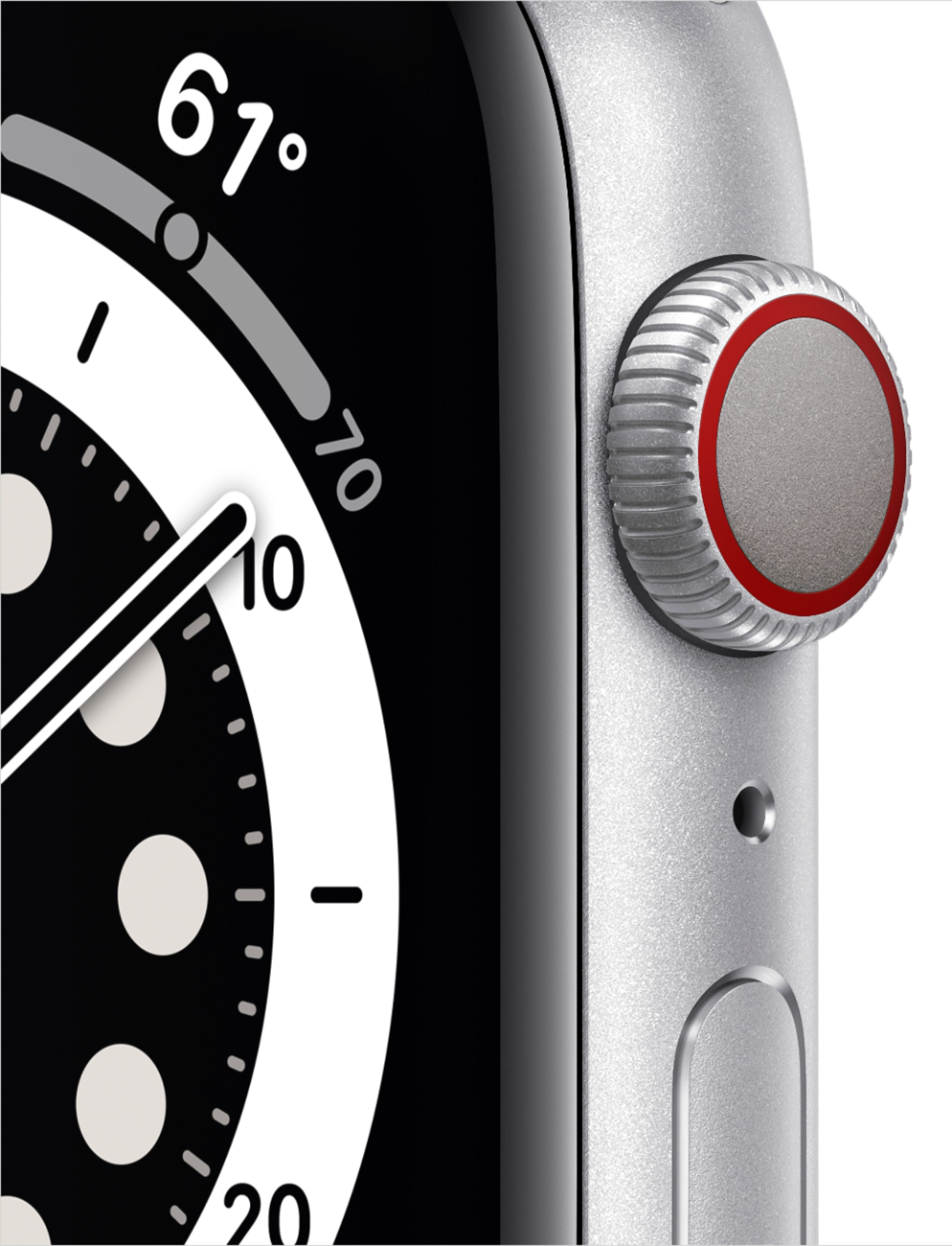 Restored Apple Watch Series 6 (GPS + Cellular, 40mm) - Aluminum Case (Refurbished)