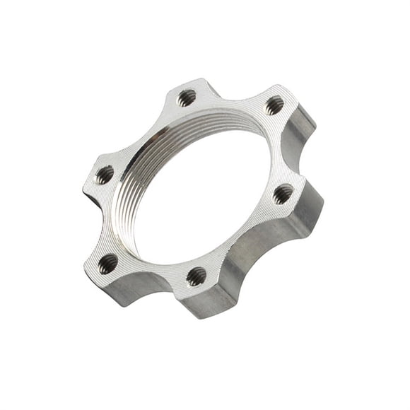 Adaptador de Rotor de freno de disco Greeniant ligero de disco de cubo roscado aleación de aluminio Type7 NO7