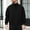 A_ Black, variant on Men's Jacket Long Sleeve Button Down Jackets Open Front Cardigan Overcoat Lightweight Casual Coat with Flap Pockets Gray M