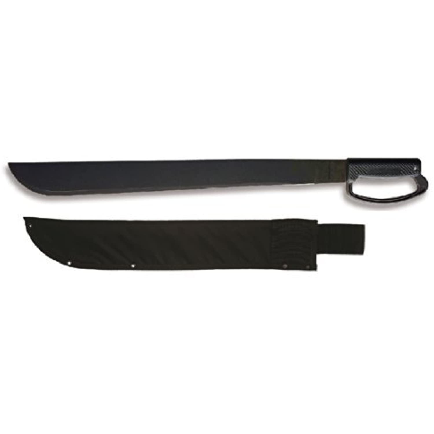 Kershaw Camp 18 24" overall 18" black powder coated 65MN carbon tool steel blad 