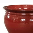 thumbnail image 3 of Southern Patio Wisteria 8" Round Ceramic Planter Pot with Saucer, (2 Pack), 3 of 10