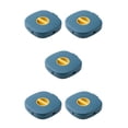 thumbnail image 1 of bedienty Rotating Cable Winder Charging Cord Earphone Wire Storage Box Cellphone Holder Pocket Home Organizing Accessories Yellow Blue 5Set, 1 of 6