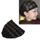 thumbnail image 5 of Gorros de Turbante Musulmán Turbante Elástico de Encaje con Cuentas Bordadas Vintage para Uso Diario de Mujeres ANGGREK Otros, 5 of 8
