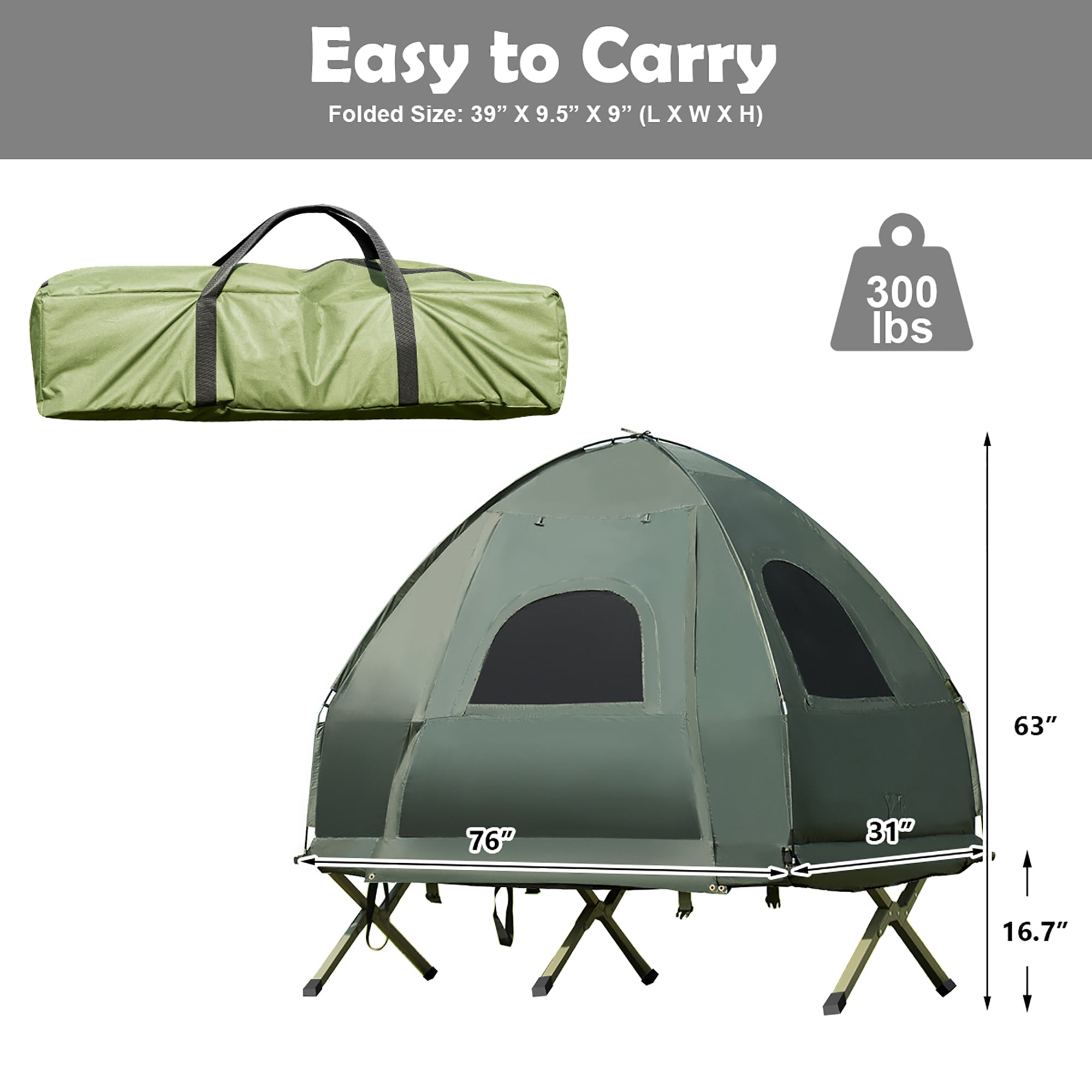 pop up one man tent
