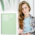 thumbnail image 2 of Spiral Notebooks, Lined Spiral Notebook, Ruled Hardcover Notebooks for Work, College Ruled 100 Pages, 8x5 Inch, Thick Paper, Acid-Free, Ideal for Journaling, Note Taking, Home Office Supplies, 2 of 9