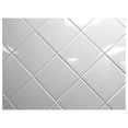 thumbnail image 2 of 4x4 White Glossy Finish Ceramic Subway Tile Shower Walls Backsplashes (10SF Full Box 80PCS), 2 of 4