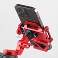 thumbnail image 4 of Support de Téléphone mobile pour Bicyclette Support de Téléphone mobile de navigation Alliage d'Aluminium Rouge, 4 of 10