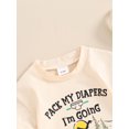 thumbnail image 6 of Nygoyerh 3M 6M 12M 18M Baby Boys Girls Summer Romper Car Letter Print Short Sleeve Jumpsuit Newborn Infant Crew Neck T-shirt Bodysuit for Casual Daily, 6 of 9