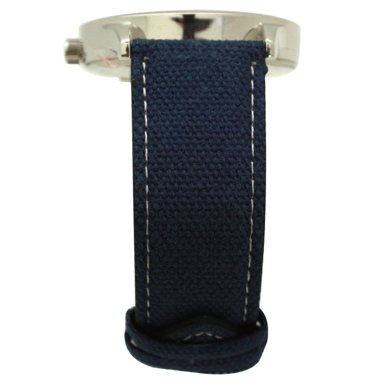 Olivia Pratt Denim Band Big Face and Numbers Men Watch  display picture 1