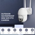 thumbnail image 2 of Cámara de seguridad Irfora Cámara de seguridad WiFi para exteriores, cámara inalámbrica de 3 MP con inclinación panorámica y visión de 360 ° Cámara de vigilancia para el hogar con visión nocturna en Irfora Cámara de seguridad, 2 of 7