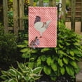 thumbnail image 2 of Carolines Treasures BB7949GF German Modena Pigeon Pink Check Garden Flag, 2 of 3