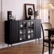 thumbnail image 2 of Muebles de mediados de siglo, vitrina, cómoda, escaparate, gabinetes para sala de estar, tienda Vintage, almacenamiento multifunción abierto, 2 of 4