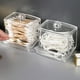 thumbnail image 3 of Cateissary Organizador transparente, contenedor, dispensador de tarros para hisopos, caja de almacenamiento de bolas con tapa, usos múltiples Almacenamiento y organización del hogar, 3 of 6