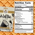 thumbnail image 2 of Dolce Calma Belgian Chocolate Mini Waffle Cones, Strawberry & Cookies and Cream Variety Pack, 72 Cones Total (2 pc), Crispy Gourmet Snacks for Gifting & Parties, 12 Packs x 6 Cones Bundle Pack, 2 of 5