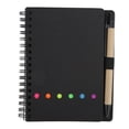 thumbnail image 1 of Journal Book, Notebook Transparent PET Color Stickers  For Business Office Stationery Black, 1 of 8