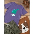 thumbnail image 3 of Cute Green Dino T-Shirt Toddler -Image by Shutterstock,  4 Toddler, 3 of 4