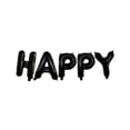 thumbnail image 2 of Kearding Juego de FELIZ CUMPLEAÑOS Letras del alfabeto Globos de papel de aluminio Decoración de fiesta de cumpleaños Kits de decoración para fiestas No.07 Kearding HA002702-07B, 2 of 6