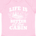 thumbnail image 4 of Inktastic Life is Better at the Cabin with Trees and Moon Boys or Girls Baby Bodysuit, 4 of 5